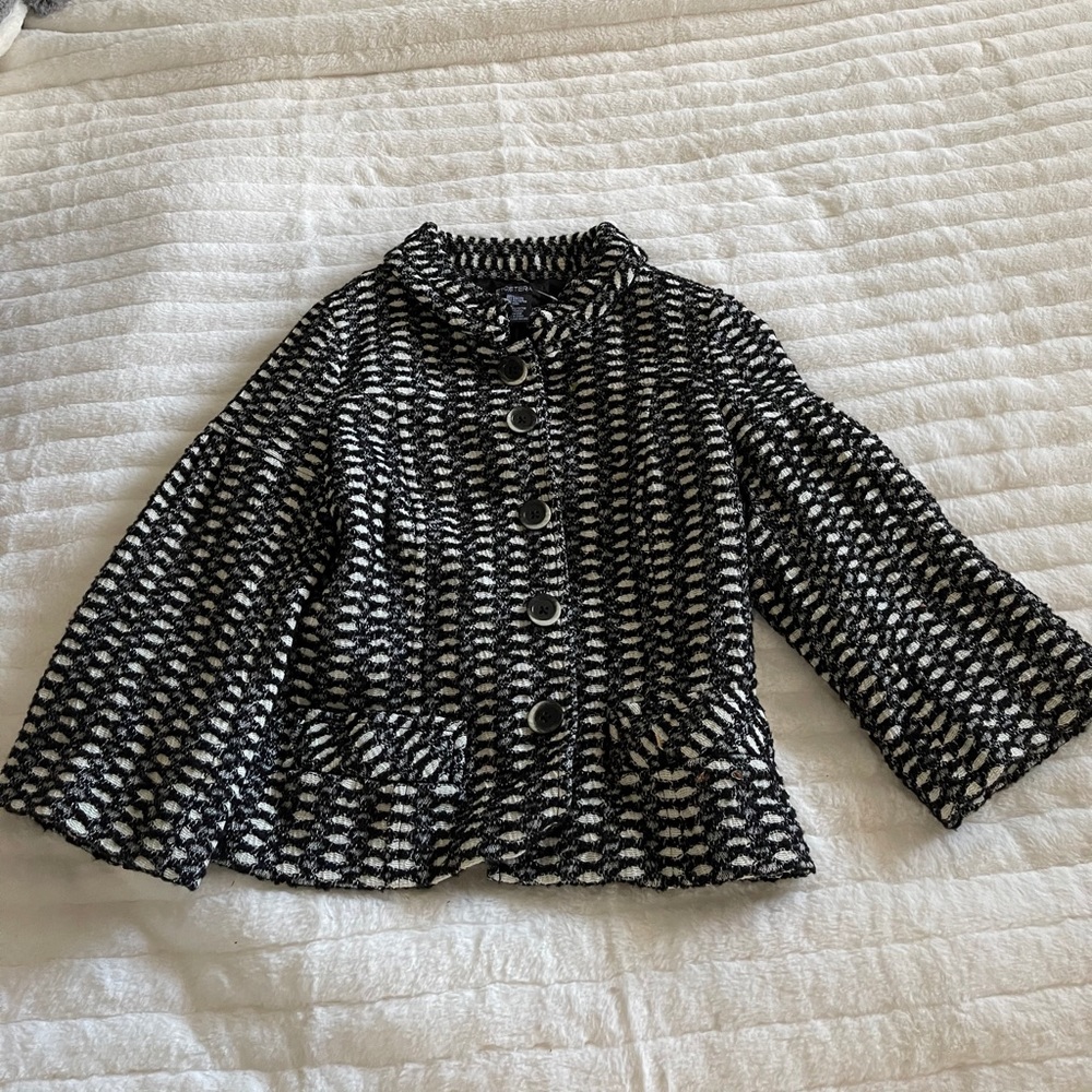 Black and Gray Winter Jacket size 8
